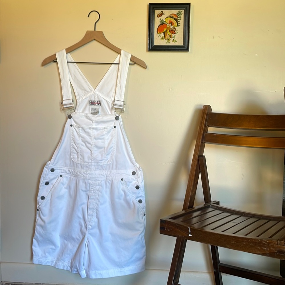 Vintage Bill Blass overall shorts